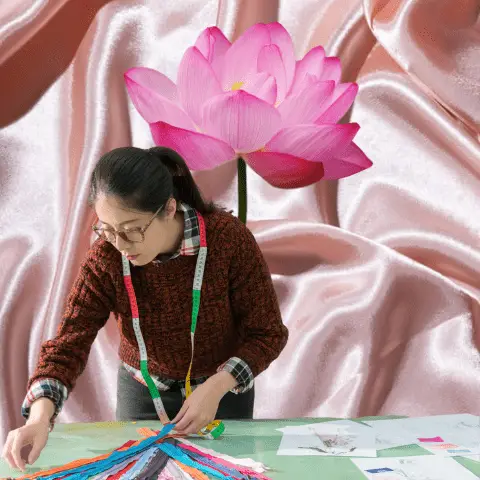 Lotus silk is rare and very expensive.