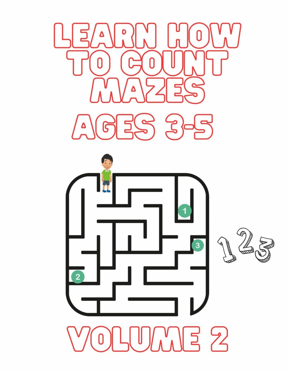 Inspiring Fish Mazes For Kids Ages 3-5, Volume 1 - DS Inspire
